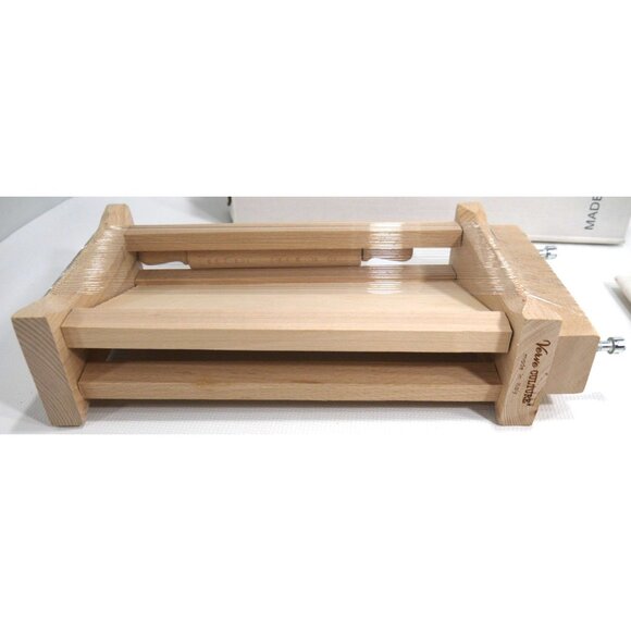 VERVE CULTURE beechwood guitar style Pasta Chitarra Maker NEW, Made in Italy - Picture 5 of 6